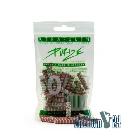 PURIZE XTRA Slim XMAS Edition Aktivkohlefilter 50er 