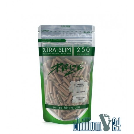 PURIZE XTRA Slim Aktivkohlefilter Organic 250er