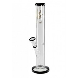 Black Leaf Golden Leaf Glasbong 14,5er 45cm