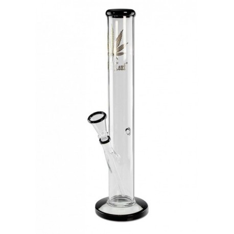 Black Leaf Golden Leaf Glasbong 14,5er 45cm