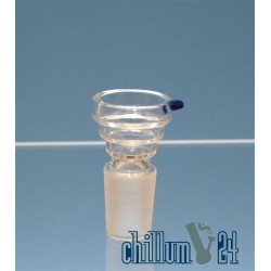 BamBamBhole Glas Siebkopf mit Stufen 18.8