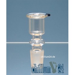 BamBamBhole Glas Siebkopf Zylinder 18.8 