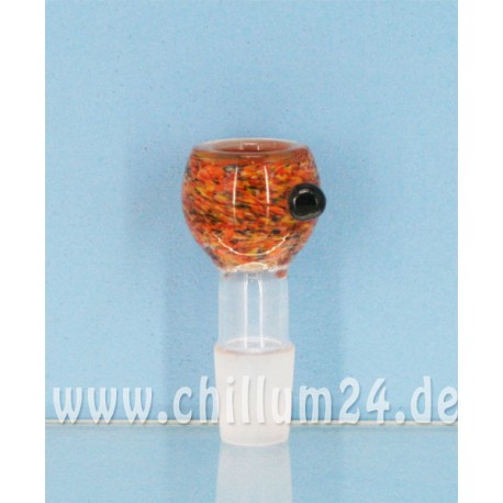 Glassteckkopf Sieb Heavy Mixed Colours 