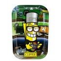 Metall Rolling Tray Clipperman Geek 27,5x17,5x2,5cm