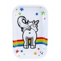 Metall Rolling Tray CLIPPER Unicorn 27,5x17,5x2,5cm