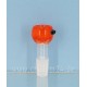 Glassteckkopf Sieb Heavy Orange