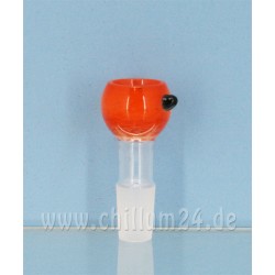 Glassteckkopf Sieb Heavy Orange