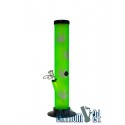 Dreamliner Acrylbong Silver Leaves 33cm Green