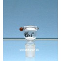 Black Leaf Glassteckkopf Sieb