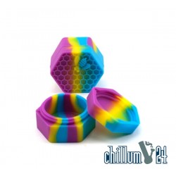 Heisenberg Silikon Container Hexa Multicolour Purple