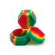 Heisenberg Silikon Container Hexa Multicolour Rasta
