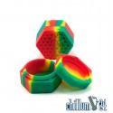 Heisenberg Silikon Container Hexa Multicolour Rasta