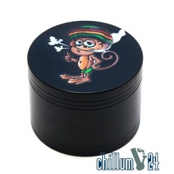  Aluminium Grinder 4-teilig 50mm "Monkey"