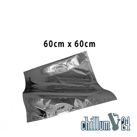 Bügelbeutel Aluminium silber verschiedene Größen