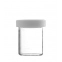 Dabbing Glas mit Silikondeckel White 10ml