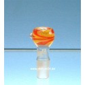 Boost Glassteckkopf Sieb Farbmix Orange-Gelb