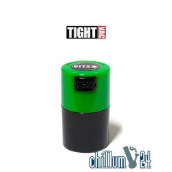 Tightvac VITA VAC 0,06L Vakuumdose blickdicht Black-Green