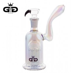 Grace Glass The Last King 18.8 Bubbler Rainbow 19cm