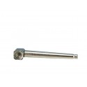 Brass Rollerpipe Metallpfeife 9,5cm Silver