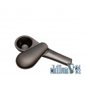 Magnetische Metallpfeife Gun Metal 9,5cm 3-teilig in Box 