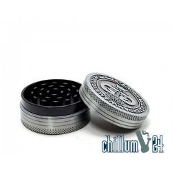 Grace Glass Amsterdam Metallgrinder 2-teilig 50mm Antik Silver