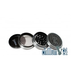 Amsterdam Metallgrinder 4-teilig 62mm Antik Silver