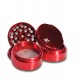 BL Aluminium Grinder New Edge 5-tlg Rot