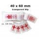 Box 10x100 Stück BAGGIES First Aid 40 x 60 x 0,05 mm 