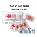 Box 10x100 Stück BAGGIES First Aid 40 x 60 x 0,05 mm 