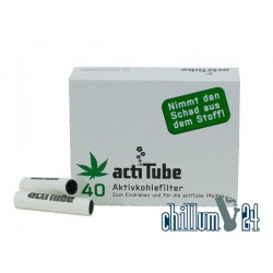 ActiTube 8 mm Aktivkohlefilter 40er Pack