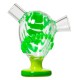 Grace Glass Mini Bubbler Desert Storm Green Scorpio