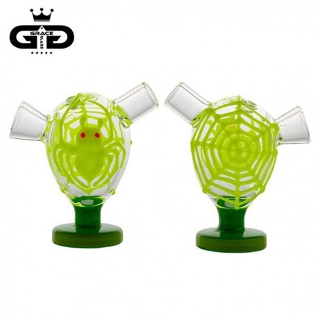 Grace Glass Mini Bubbler Little Storm Yellow