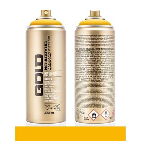 Montana Gold 400ml G1220 Yellow Cap